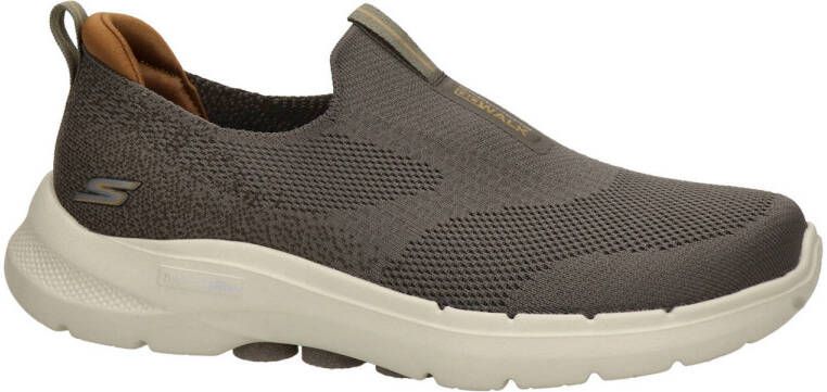 Skechers Go Walk 6 instappers taupe