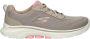 Skechers Go Walk Clear Path sneakers taupe - Thumbnail 1