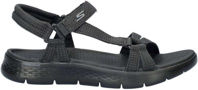 Skechers Sandalen GO WALK FLEX SANDAL-SUBLIME-X zomerschoen sandaal klittenbandschoen met goga mat voetbed