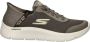 Skechers Slip-ins Go Walk Flex Hands Up Heren Instappers Bruin - Thumbnail 1