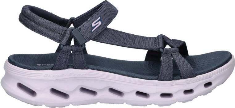 Skechers Go Walk Glide-Step sandalen donkerblauw