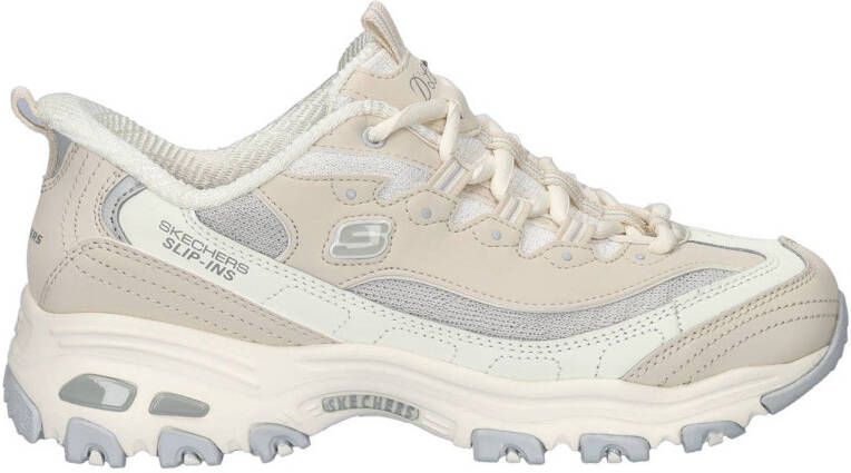 Skechers Hands Free Slip-Ins D'Lites chunky sneakers beige