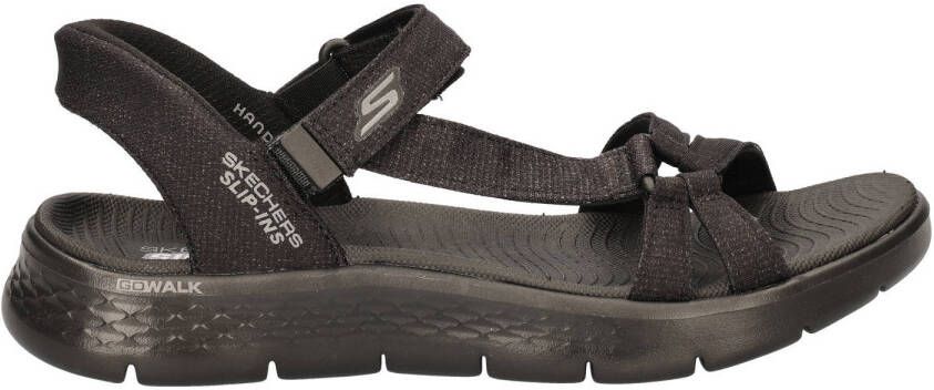 Skechers Hands Free Slip-Ins Go Walk Flex 5 sandalen zwart