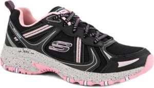 Skechers Hillcrest sneakers zwart roze