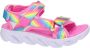 Skechers Hypno-Flash Rainbow Lights Meisjes Sandalen Multi - Thumbnail 1