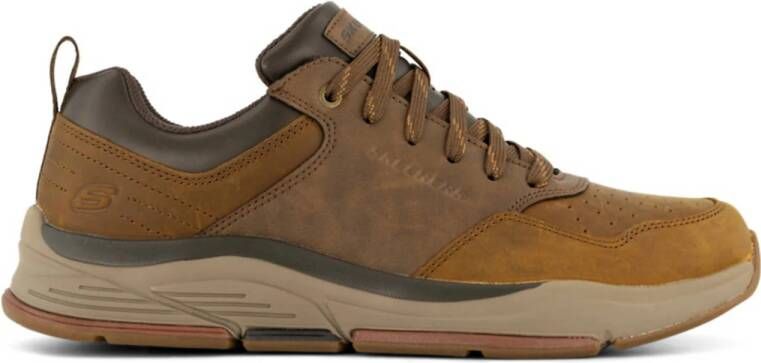 Skechers Stijlvolle en comfortabele sneakers Bruin Heren