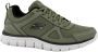 Skechers Track Scloric 52631 OLBK Mannen Groen Trainingschoenen Hardloopschoenen - Thumbnail 1