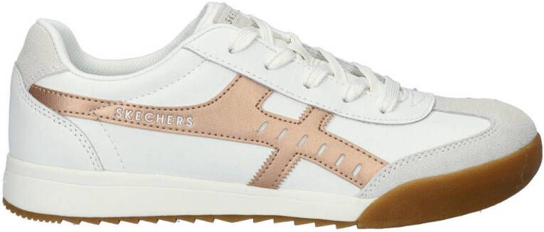 Skechers leren sneakers wit