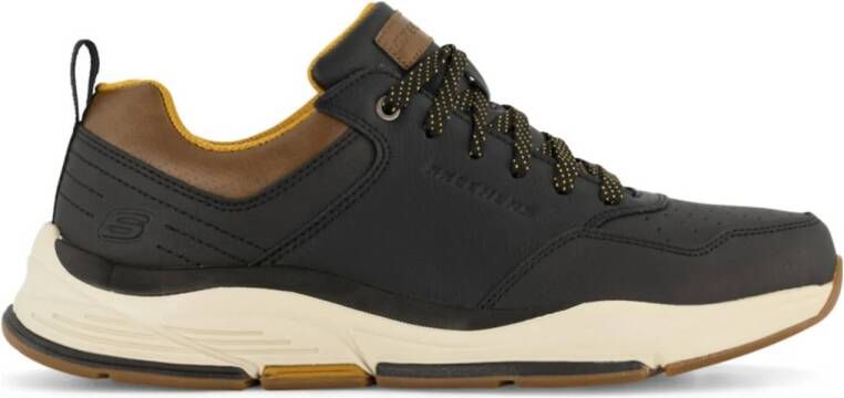 Skechers Relaxed Fit: Benago Treno Veterschoenen Laag zwart