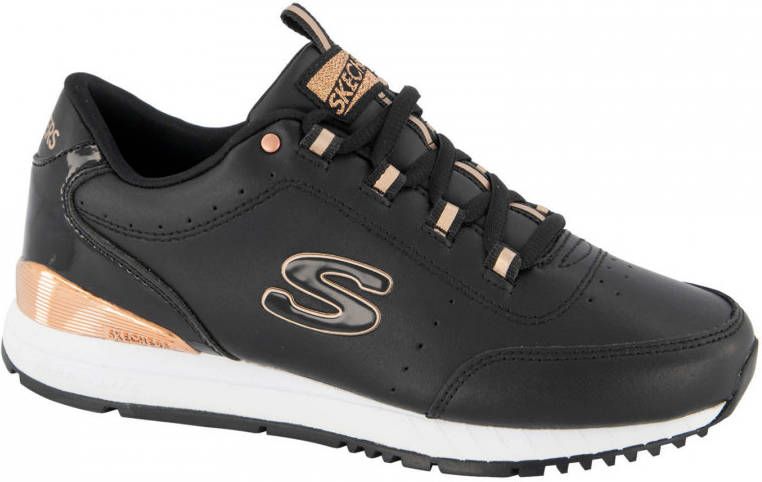 Ideal Préstamo de dinero respirar Skechers Sunlite Delightfully OG sneakers zwart - Schoenen.nl