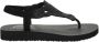 Skechers Meditation Pearl Perfection Dames Slippers Zwart - Thumbnail 1
