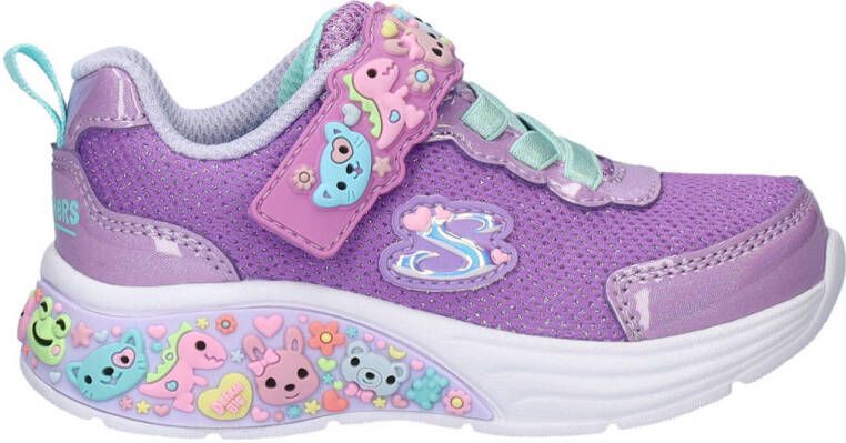 Skechers My Dreamers sneakers paars Meisjes Textiel Logo 26