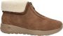 Skechers On-The-Go Joy gevoerde suède enkelboots cognac - Thumbnail 1