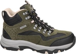 Skechers Outdoor suède wandelschoenen kaki