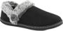 Skechers Cozy Campfire gevoerde dames pantoffels Zwart Maat Extra comfort Memory Foam36 - Thumbnail 1