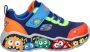 Skechers Play Scene chunky sneakers blauw multi - Thumbnail 1
