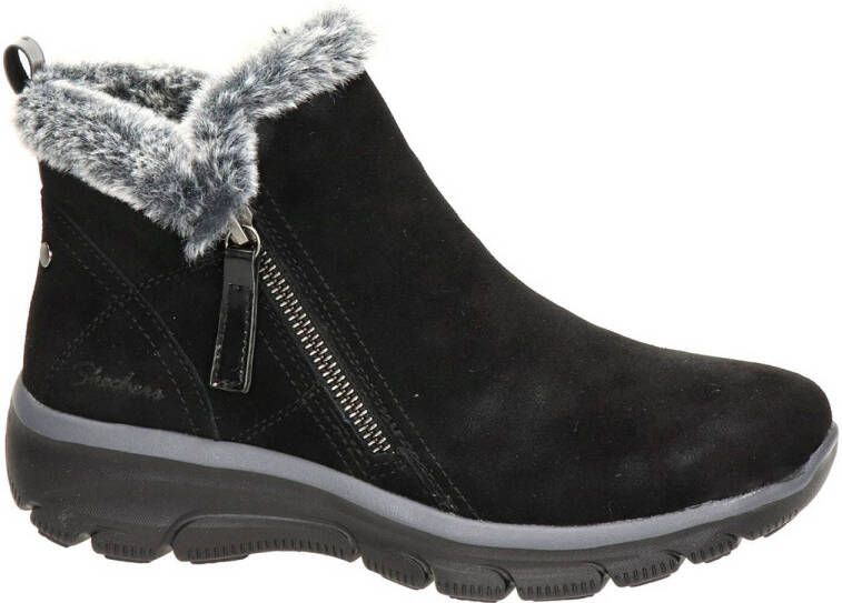 Skechers Winterlaarzen EASY GOING HIGH ZIP met kraag van imitatiebont