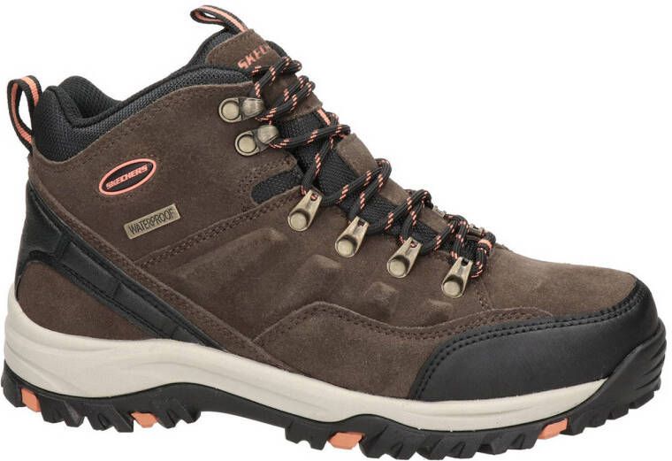 Skechers Relment Pelmo suède wandelschoenen bruin