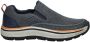 Skechers Remaxed slip-on sneakers blauw - Thumbnail 1