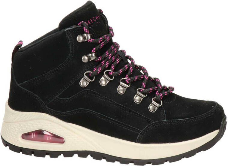 Skechers Rugged One nubuck wandelschoenen zwart