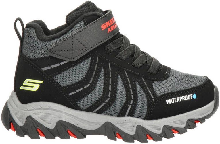 Skechers Rugged Ranger chunky sneakers zwart rood