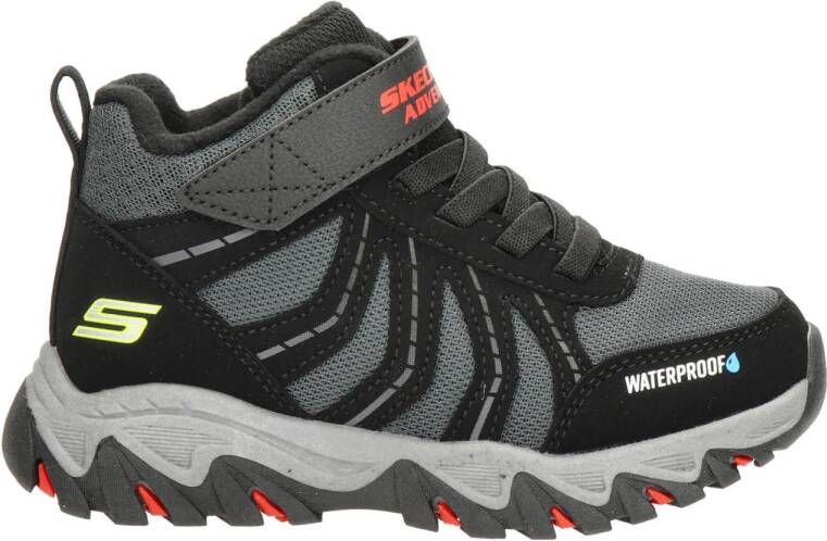 Skechers Rugged Ranger chunky sneakers zwart rood