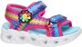 Skechers S-Lights Miss Vibrant sandalen met lichtgevende zool roze multi - Thumbnail 1