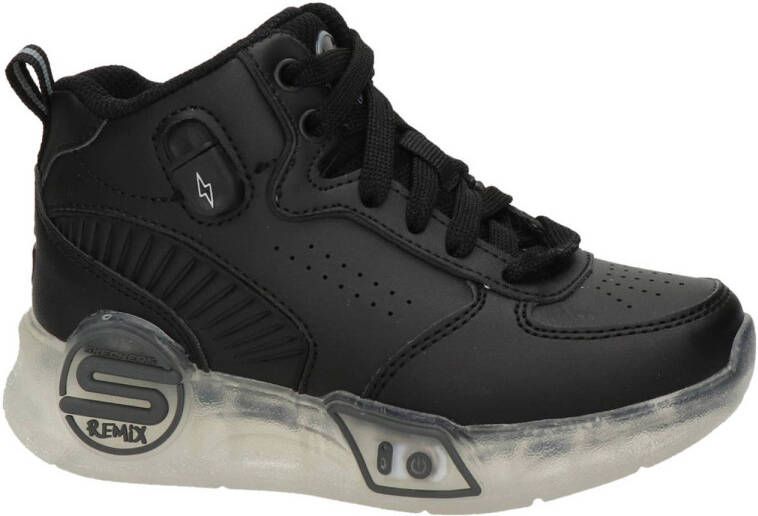 Skechers s Lights Remix sneakers zwart Synthetisch Heren