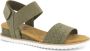 Skechers Sleehaksandaaltjes Desert Kiss Zomerschoen sandaal met gepolsterde binnenzool - Thumbnail 1