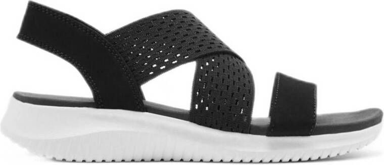 Skechers Sandalen Ultra Flex Neon Star met yoga foam