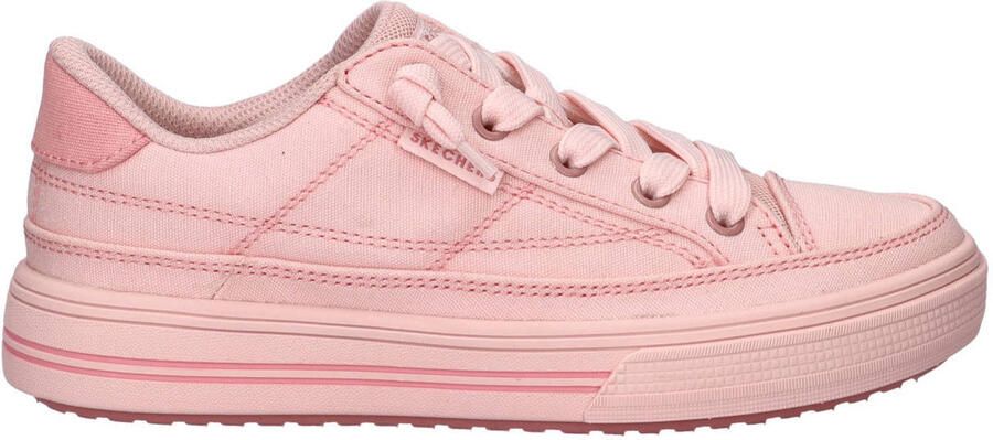 Skechers Arcade katoenen sneakers roze