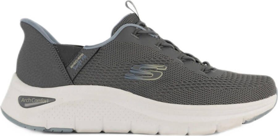 Skechers Arch Comfort & Swift Fit slip-on sneakers grijs