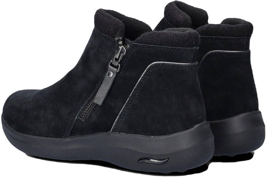 Skechers Arch Fit Ease suède enkelboots zwart - Foto 2