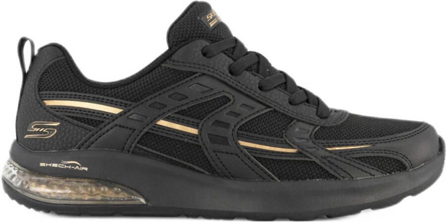 Skechers Bobs Vision Air dames sneakers zwart Extra comfort Memory Foam