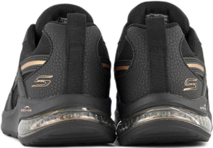 Skechers Bobs Vision Air dames sneakers zwart Extra comfort Memory Foam