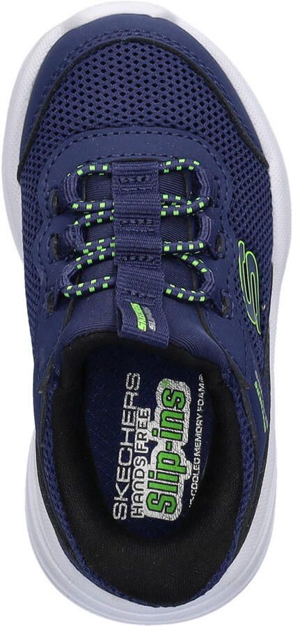 Skechers Bounder Pro sneakers met logo donkerblauw - Foto 3