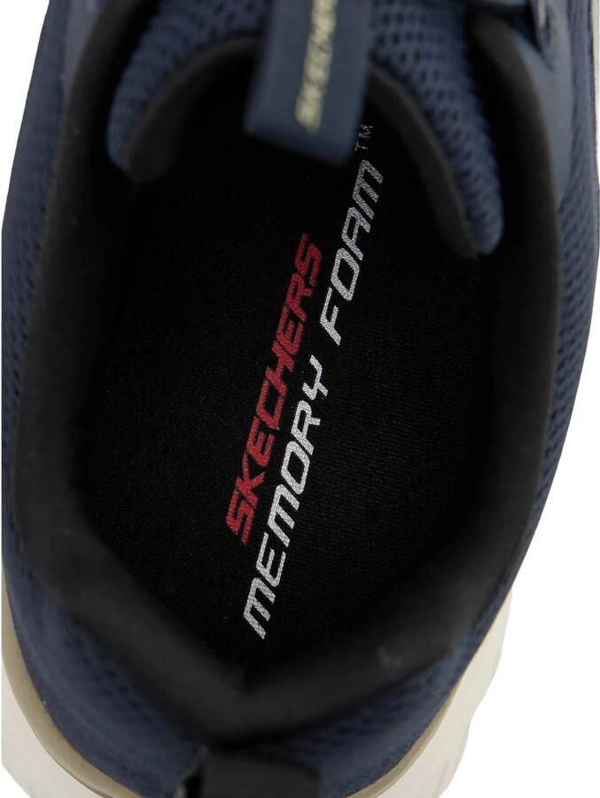 Skechers Burns 2.0 Slip-on sneakers met logo donkerblauw - Foto 3