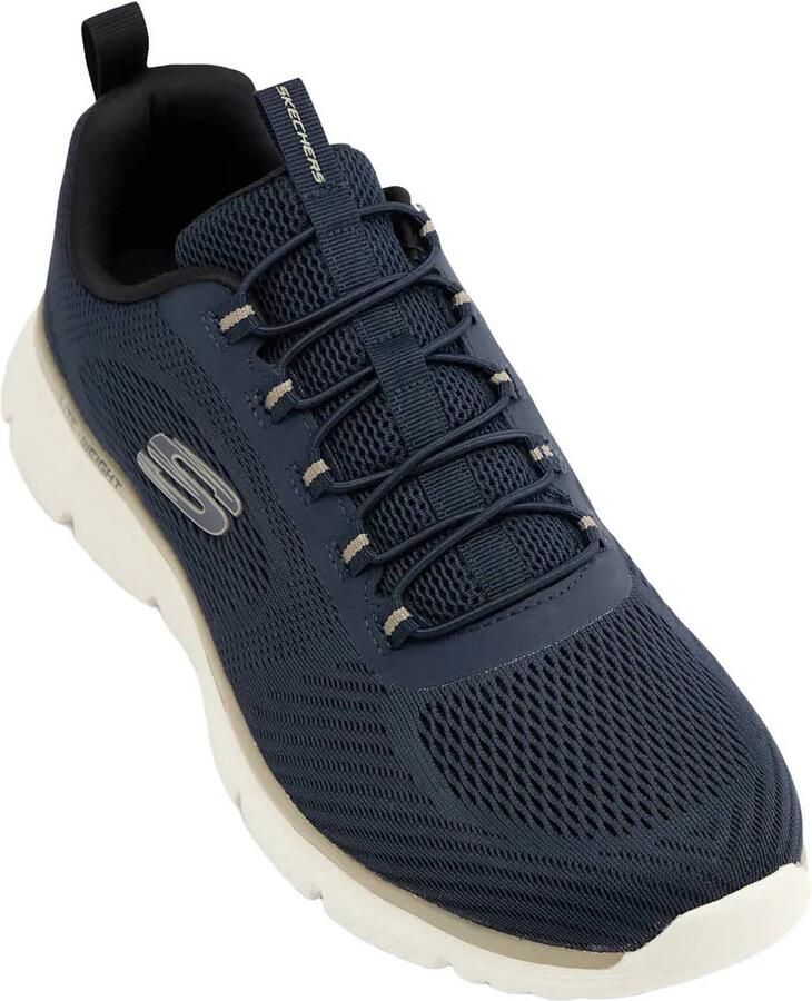 Skechers Burns 2.0 Slip-on sneakers met logo donkerblauw - Foto 2