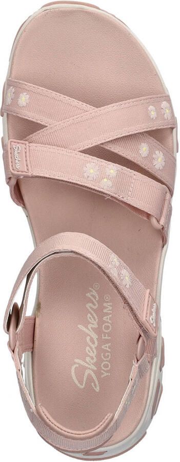 Skechers D'lites chunky sandalen lichtroze - Foto 3