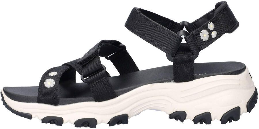 Skechers D'lites chunky sandalen zwart - Foto 2