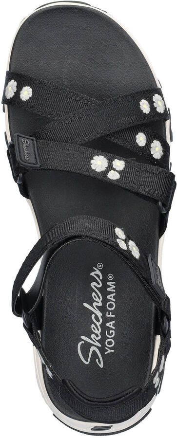 Skechers D'lites chunky sandalen zwart - Foto 3