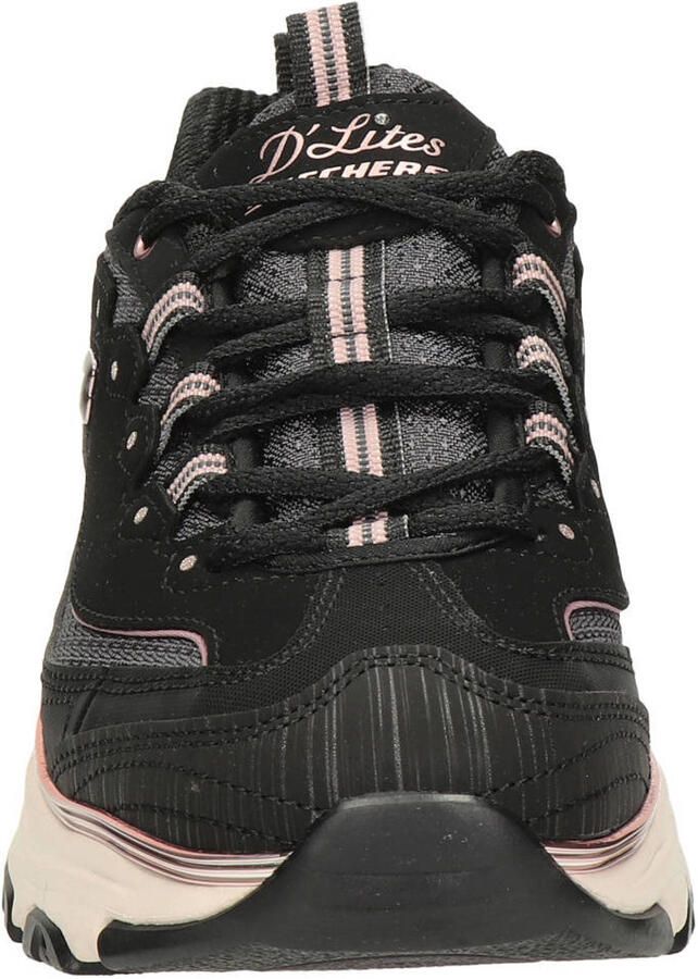 Skechers D'Lites chunky sneakers zwart - Foto 2