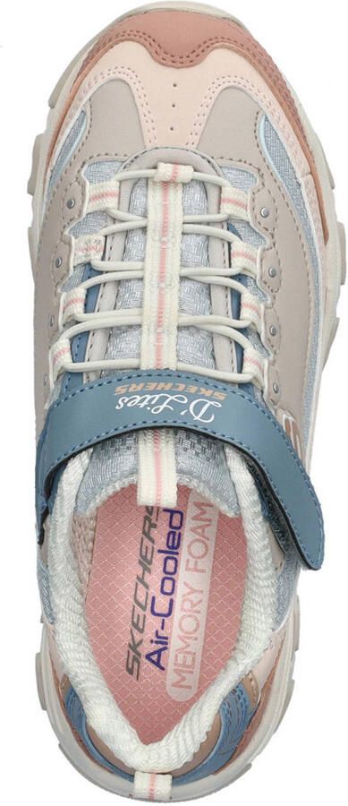 Skechers D'Lites Color Mayhem sneakers beige multi - Foto 3