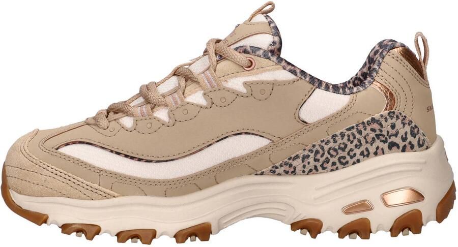 Skechers D'Lites Wild Charm chunky sneakers taupe - Foto 2