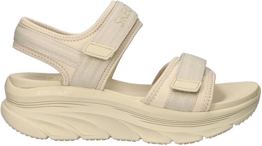 Skechers D'Lux Walker chunky sandalen beige