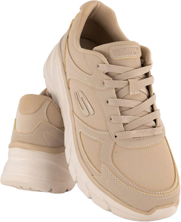 Skechers Dames Fashion Fit 2.0 Vintage Rise Sneakers Taupe - Foto 2