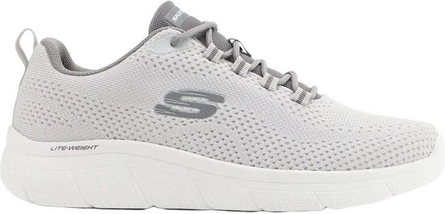 Skechers Geno Max sneakers met logo grijs