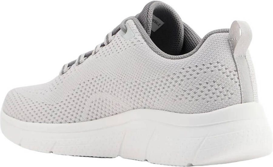 Skechers Geno Max sneakers met logo grijs - Foto 3
