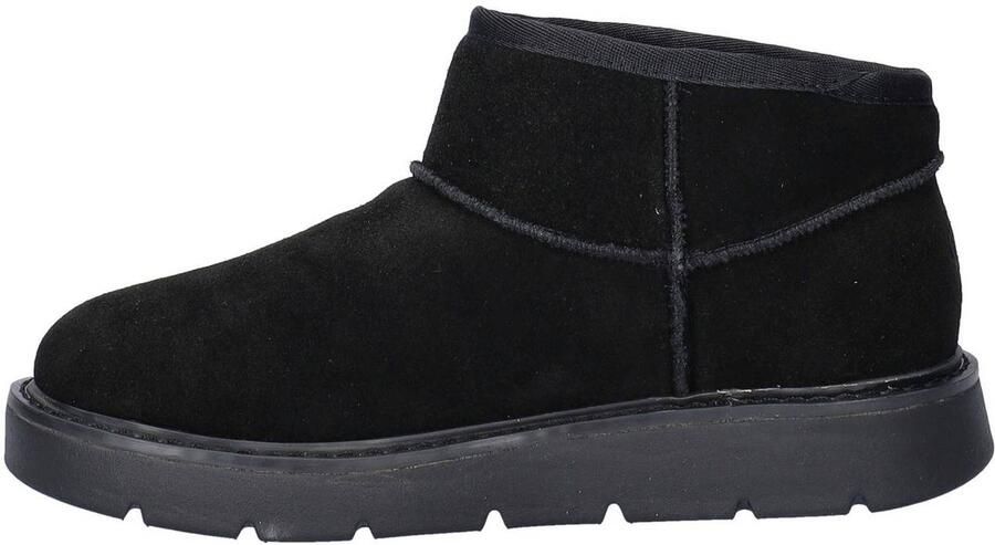 Skechers gevoerde suède enkelboots zwart - Foto 3