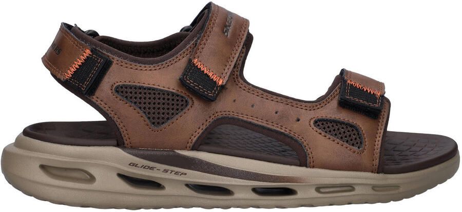 Skechers Sandalen Relaxed Fit: Orvan Gamble 211371 BRN Bruin